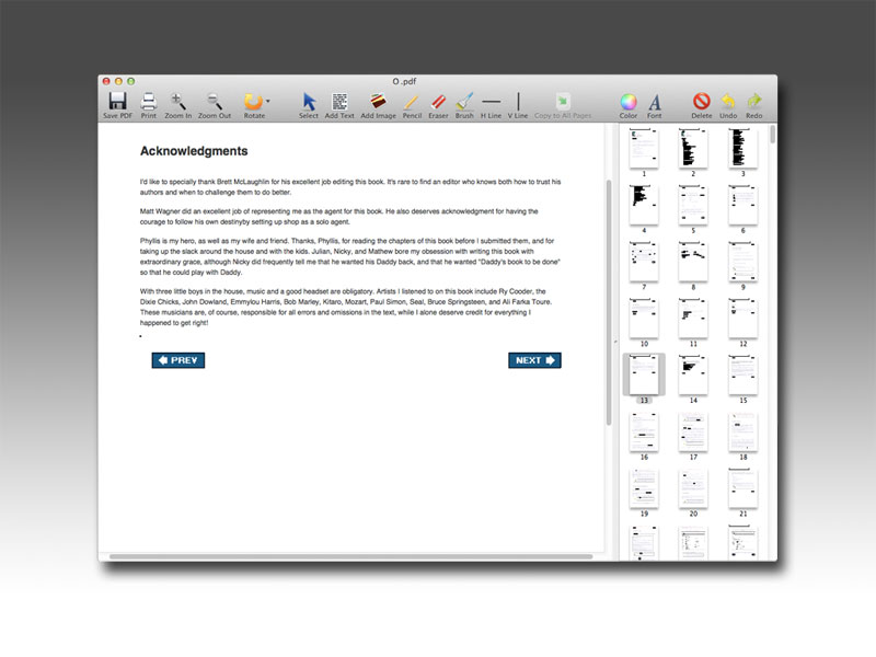 pdf editor for mac 10.9